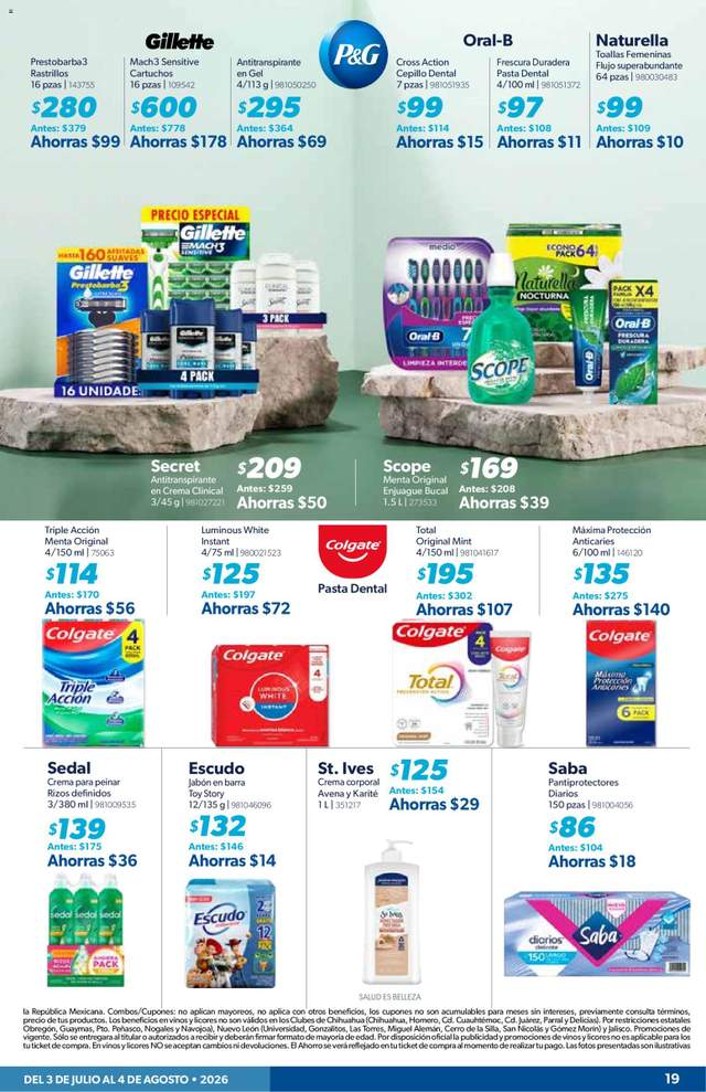 Nuevo catálogo de Sam's Club a partir del 03/07