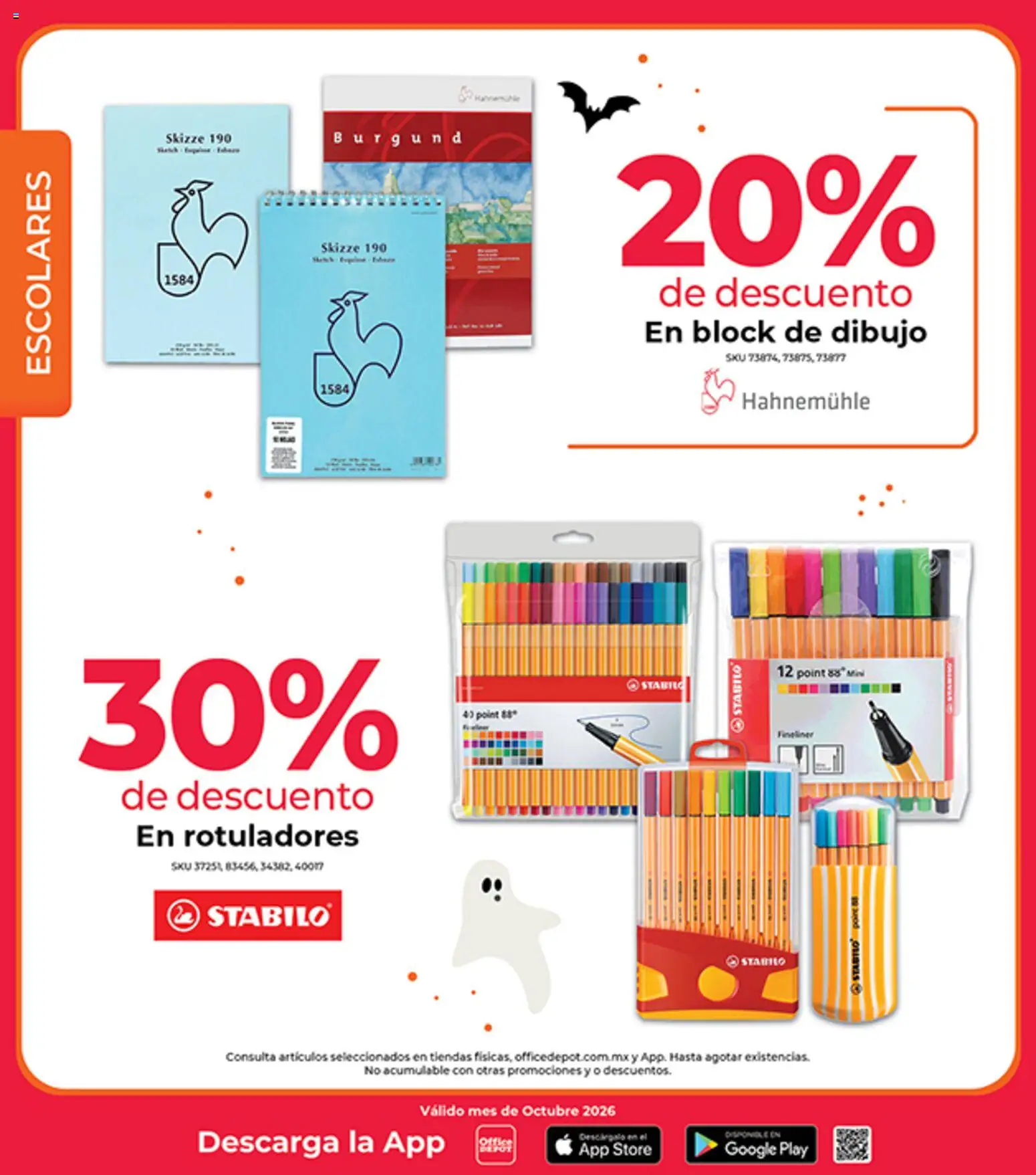 Vista previa las ofertas de la tienda Office Depot - Office Depot catálogo desde el 01/10/2026 