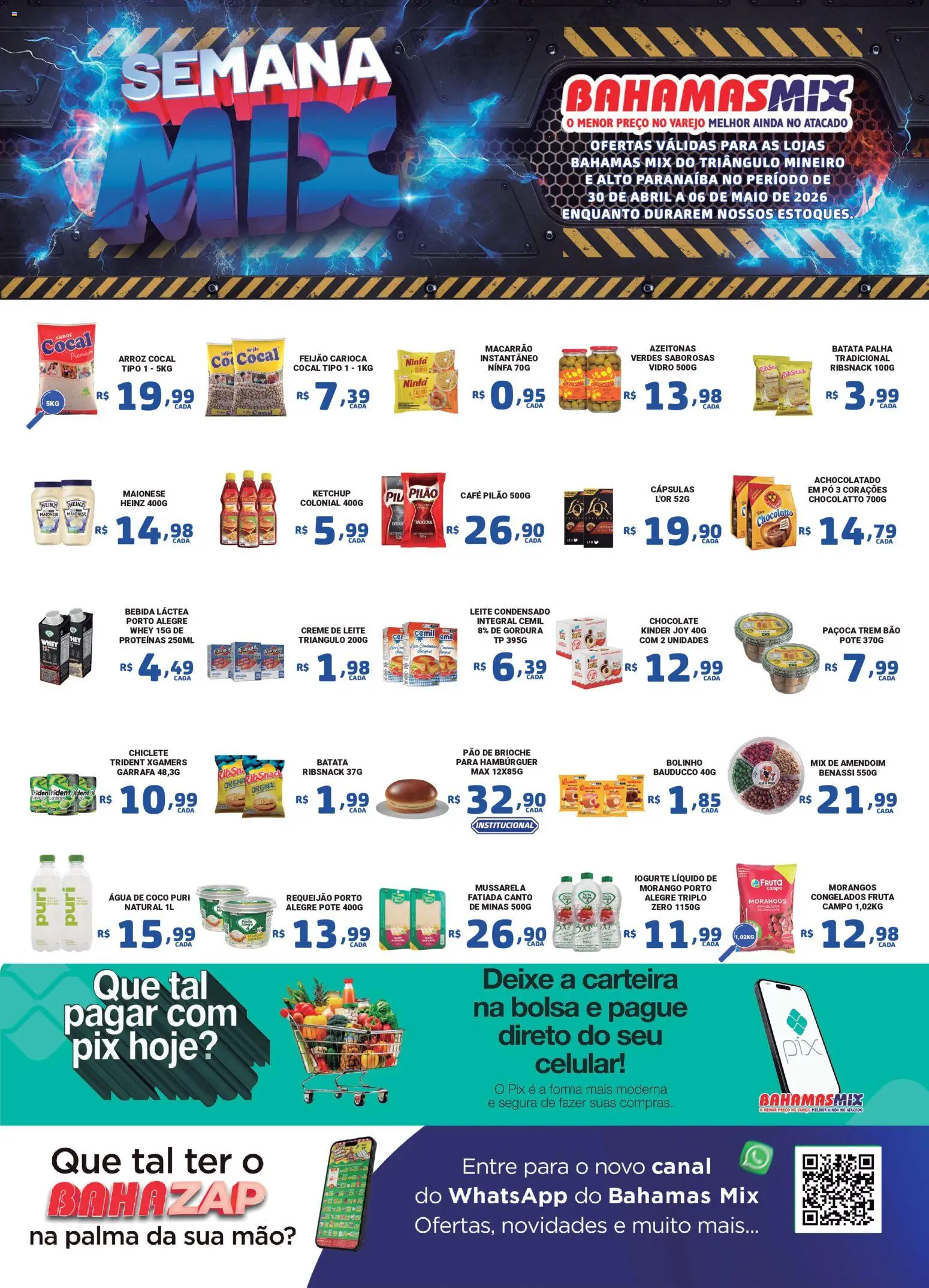 Pré-Visualização do folheto "Bahamas Mix - Ofertas da semana" da loja Bahamas Mix válido a partir de 30/04/2026