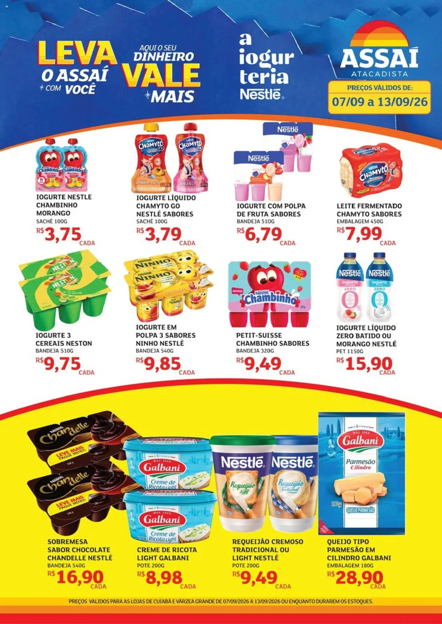 Pré-Visualização do folheto "Assaí Atacadista ofertas" da loja Assaí Atacadista válido a partir de 07/09/2026