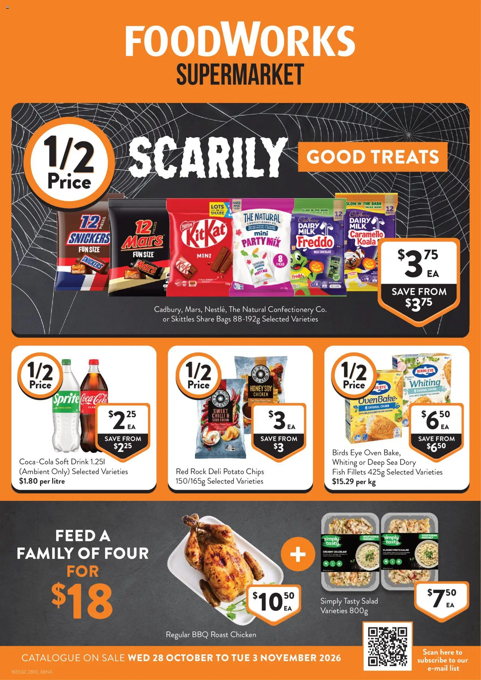 Preview of catalogue Foodworks catalogue from shop Foodworks valid 28/10/2026