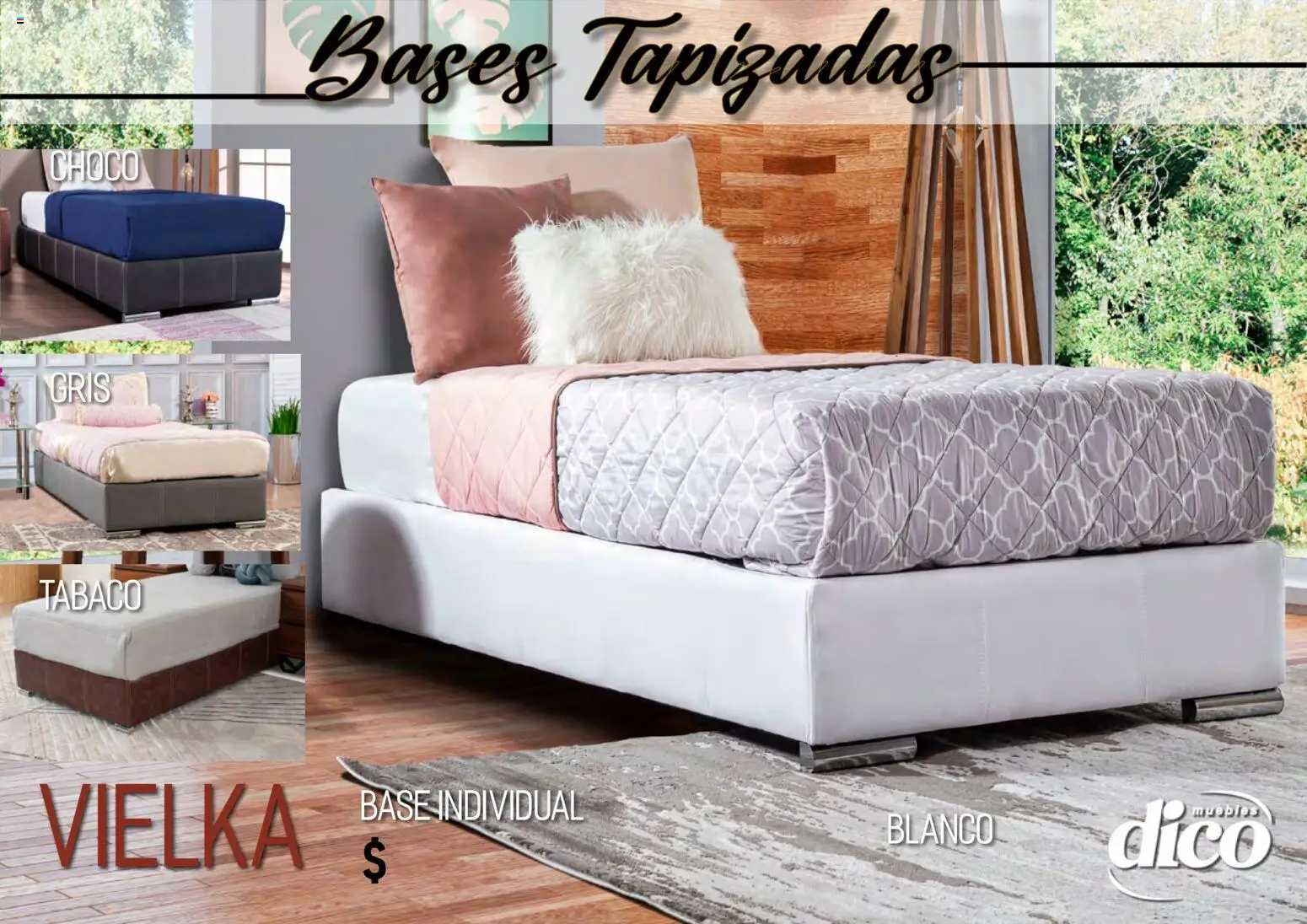 Vista previa las ofertas de la tienda Muebles Dico - Muebles Dico catálogo Camas tapizadas desde el 01/04/2026 