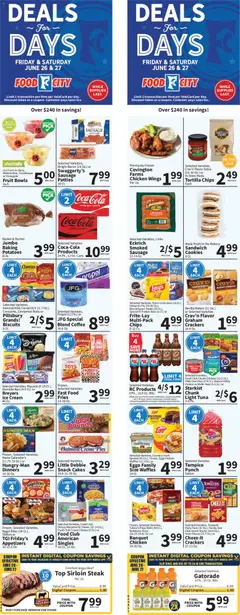 Ad Preview of Food City Food City Weekly Ad from 06/24/2026