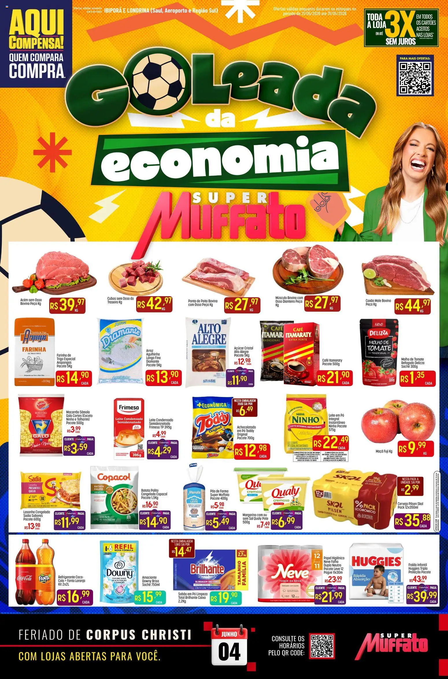 Pré-Visualização do folheto "Super Muffato ofertas Semanal" da loja Super Muffato válido a partir de 21/05/2026