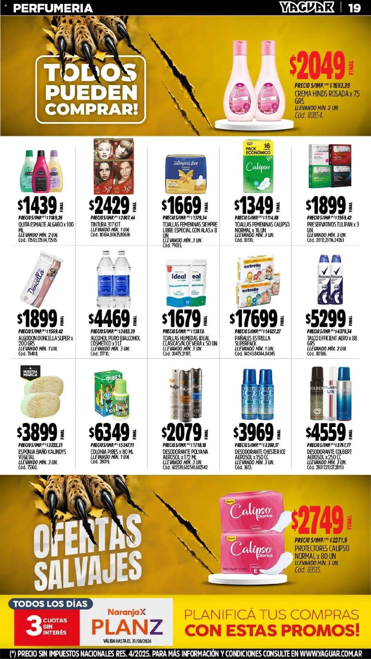 Vista previa del folleto de la tienda Yaguar válido desde el 10/08/2026 