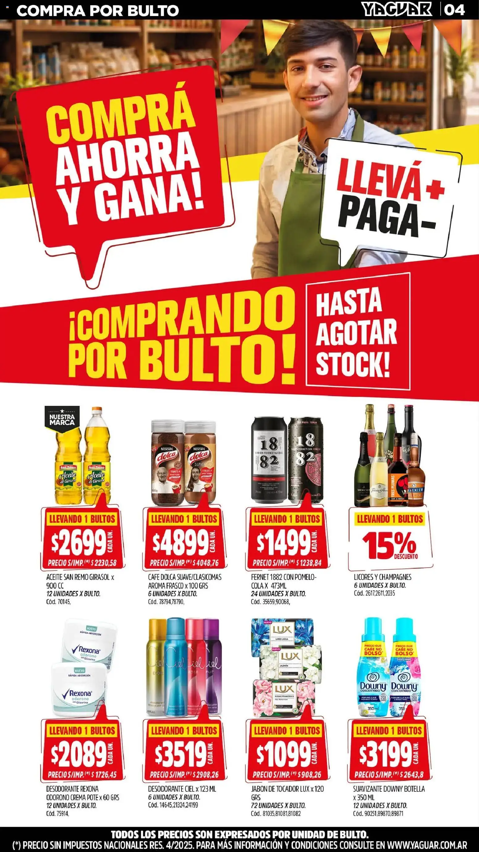 Vista previa del folleto de la tienda Yaguar válido desde el 31/08/2026 