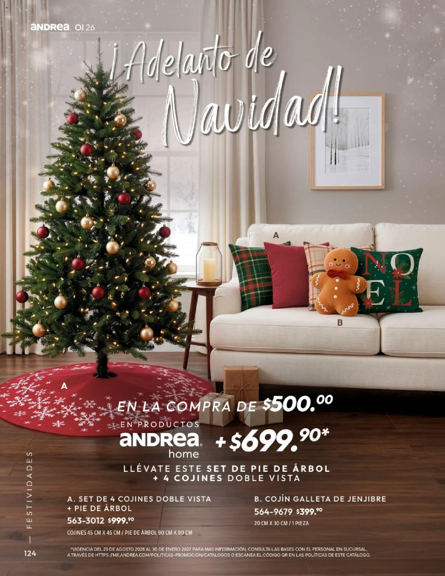 Vista previa las ofertas de la tienda Andrea - Andrea catálogo Home desde el 01/09/2026 
