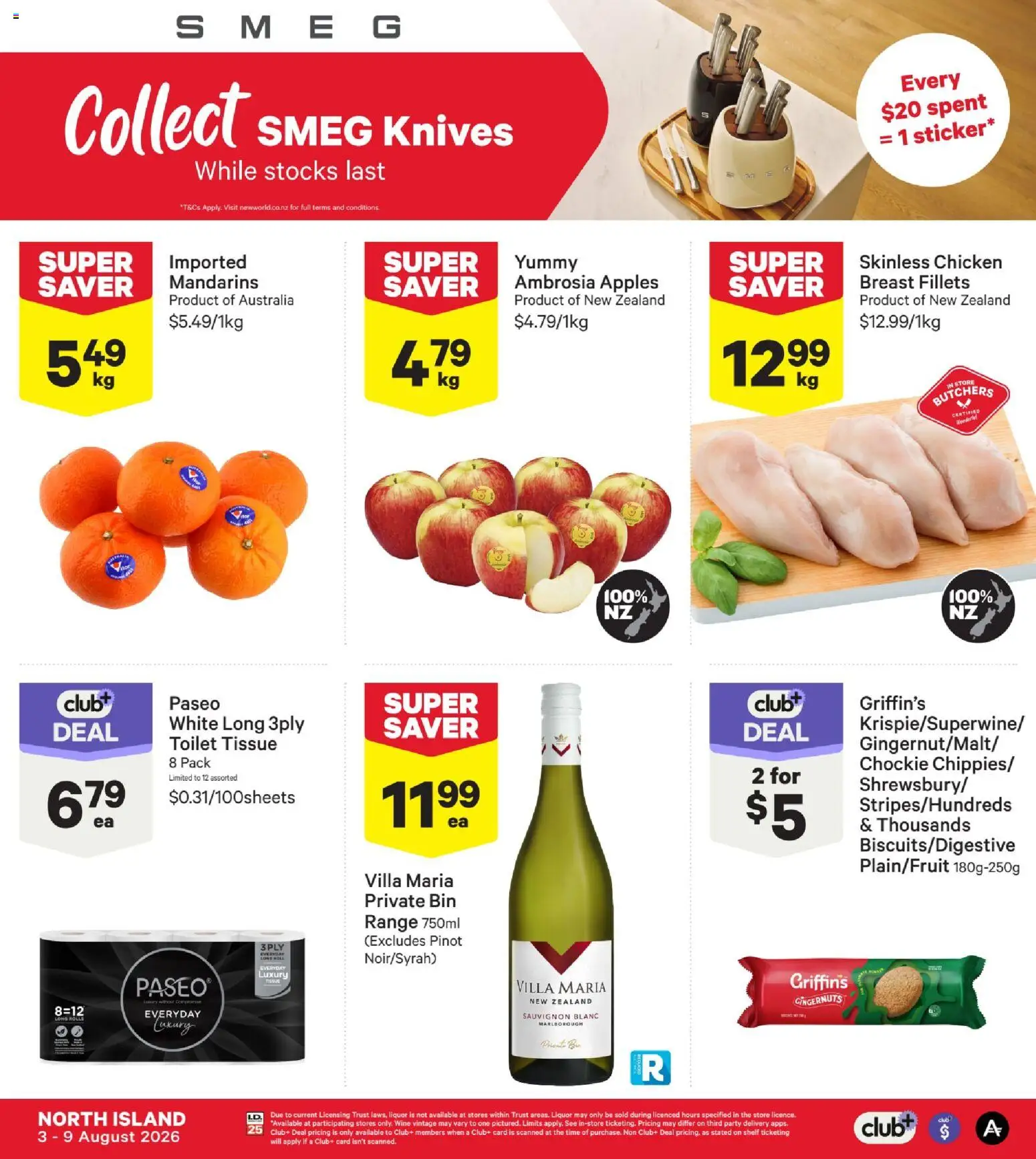 Preview of catalogue New World catalogue from shop New World valid 3 Aug 2026