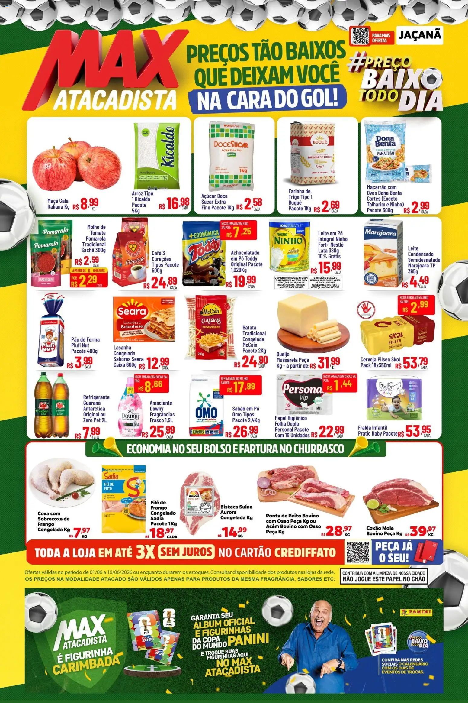 Pré-Visualização do folheto "Max Atacadista - Ofertas da semana" da loja Max Atacadista válido a partir de 01/06/2026
