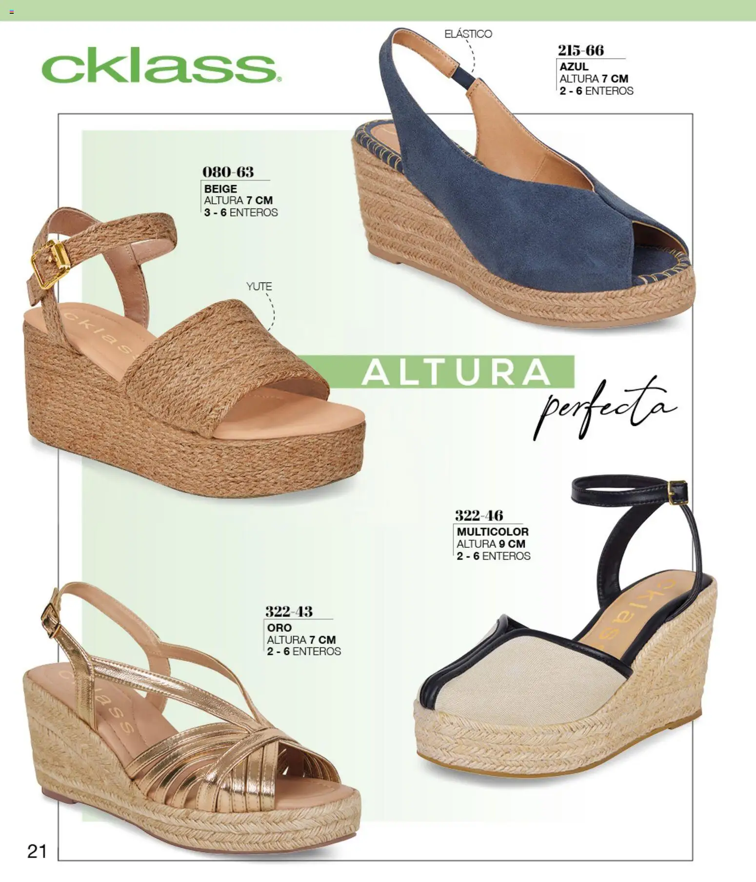 Vista previa las ofertas de la tienda Cklass - Cklass catálogo Sandalias desde el 08/07/2026 