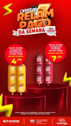 Pré-Visualização do folheto "Semar Supermercado ofertas Relampago" da loja Semar Supermercado válido a partir de 07/05/2026
