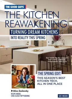 Preview of catalogue The Good Guys The Kitchen Reawakening from shop The Good Guys valid 01/10/2026