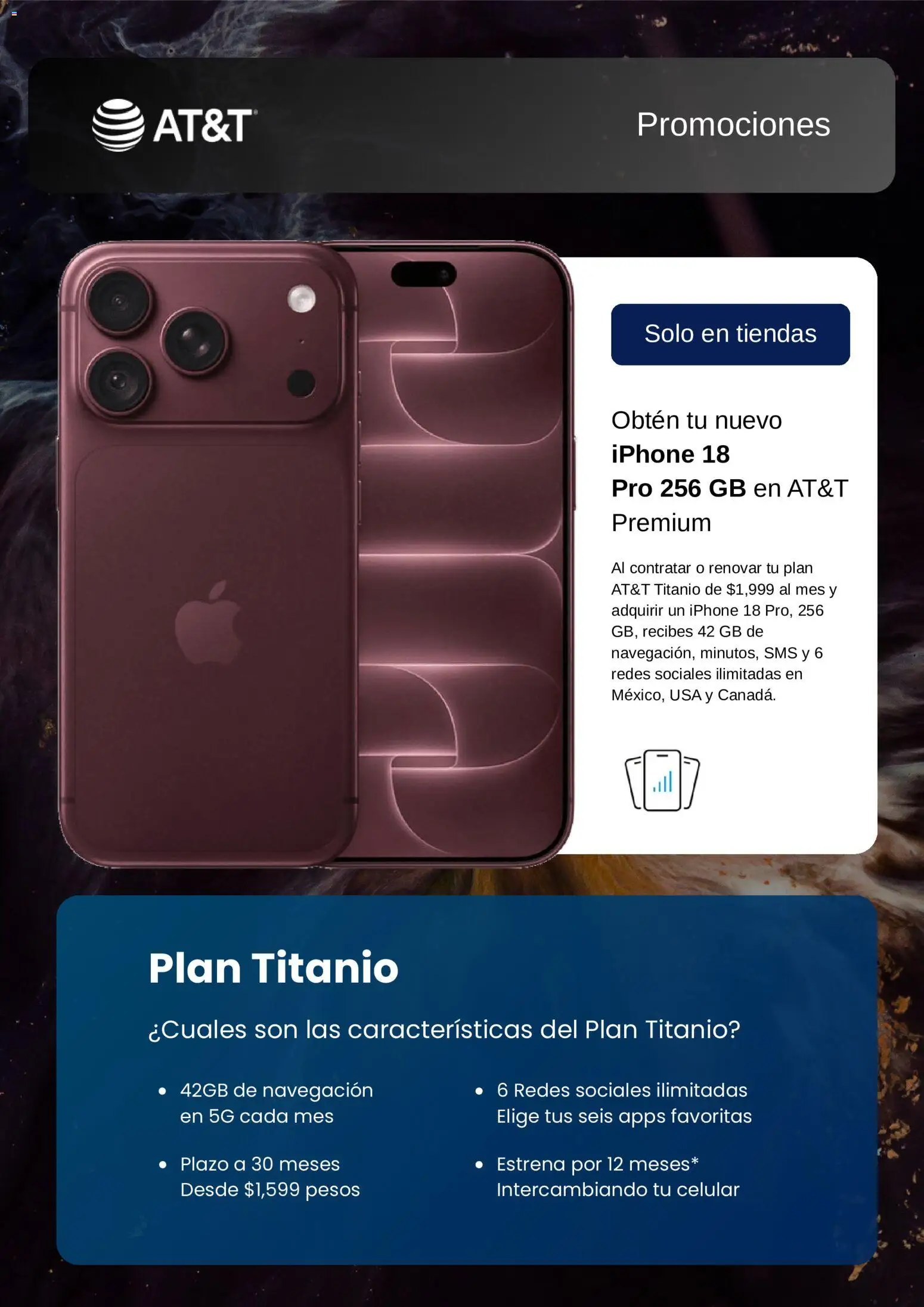 Vista previa las ofertas de la tienda AT&T - AT&T catálogo desde el 27/09/2026 - Navegación