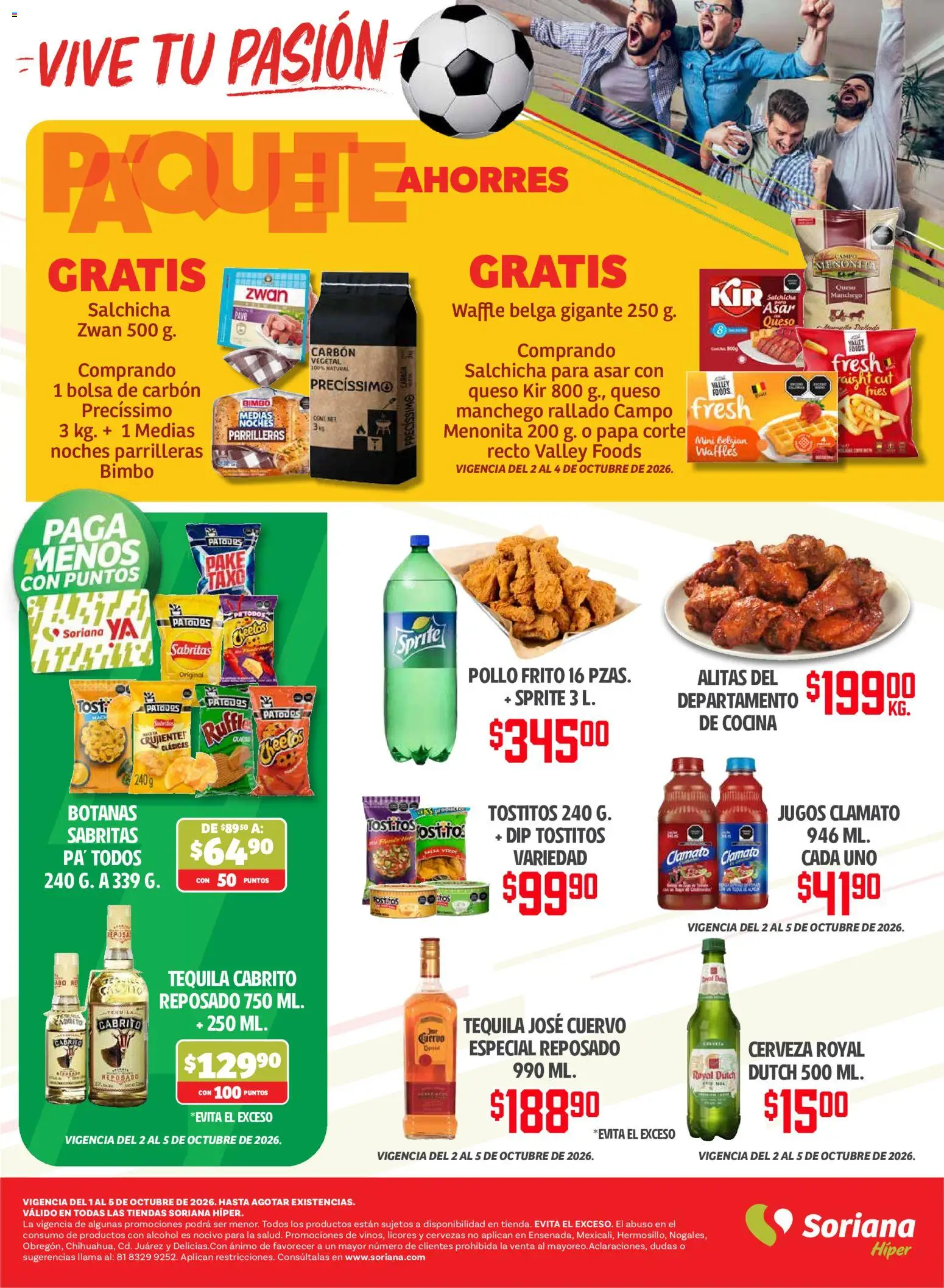 Vista previa las ofertas de la tienda Soriana - Soriana folleto desde el 01/10/2026 