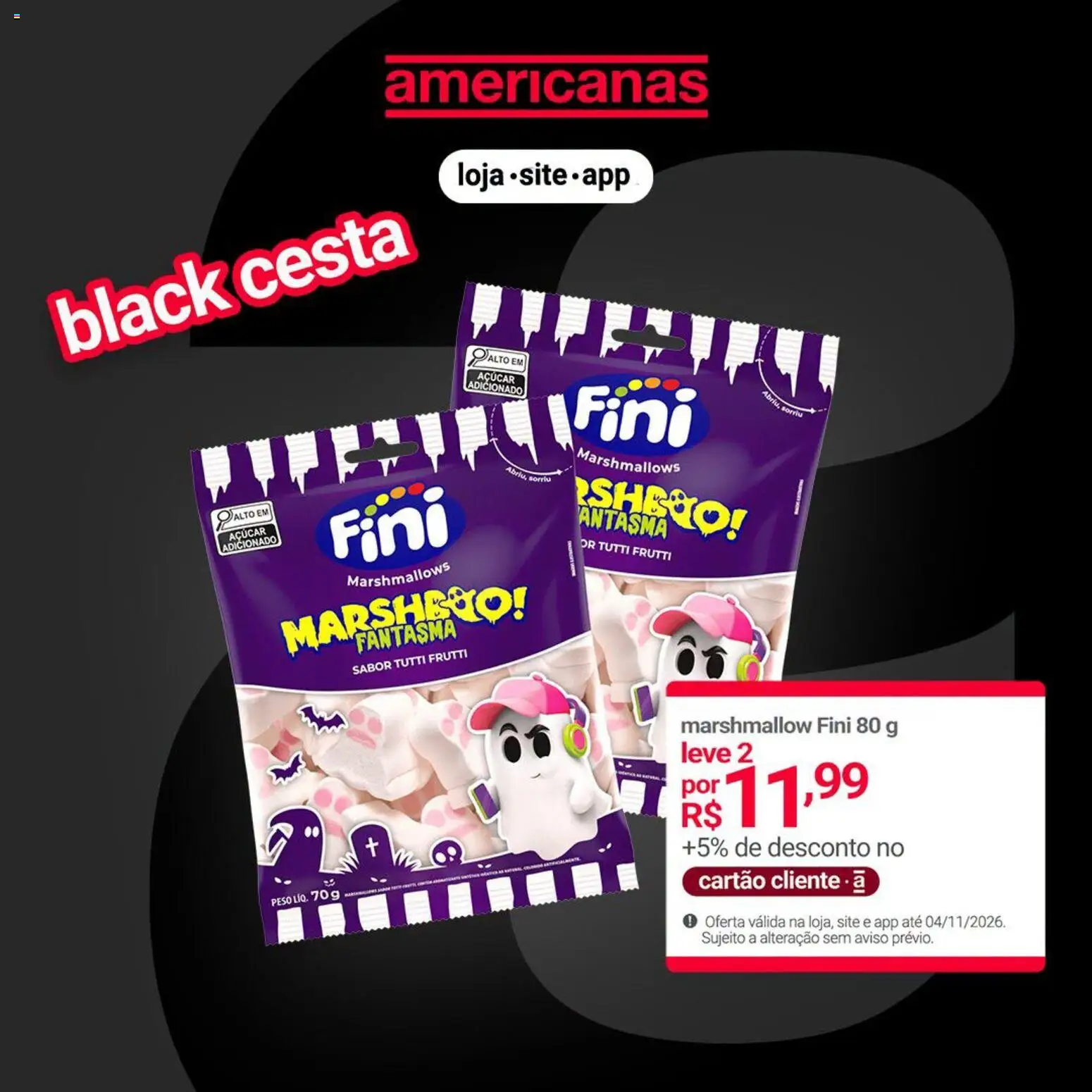 Ofertas Lojas Americanas Black Cestas até 02/11/2026. - Página 4
