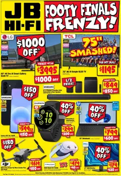 Preview of catalogue JB Hi-Fi catalogue from shop JB Hi-Fi valid 24/09/2026