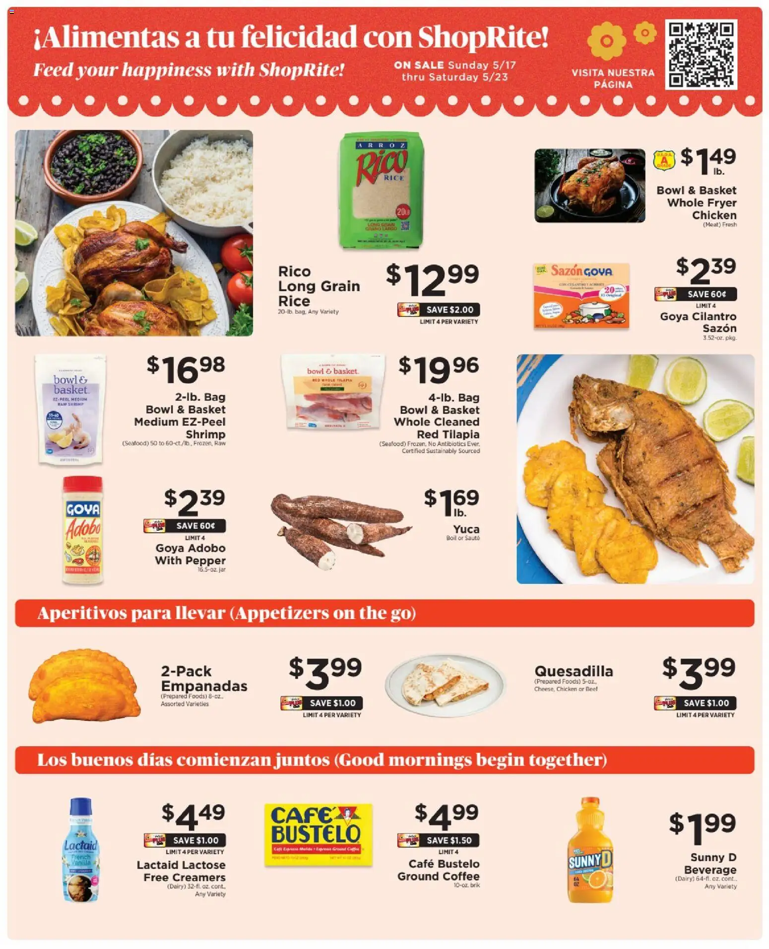 Ad Preview of ShopRite ShopRite Latin Flovours from 05/17/2026