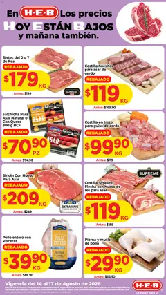 Vista previa las ofertas de la tienda H-E-B - H-E-B folleto desde el 14/08/2026 