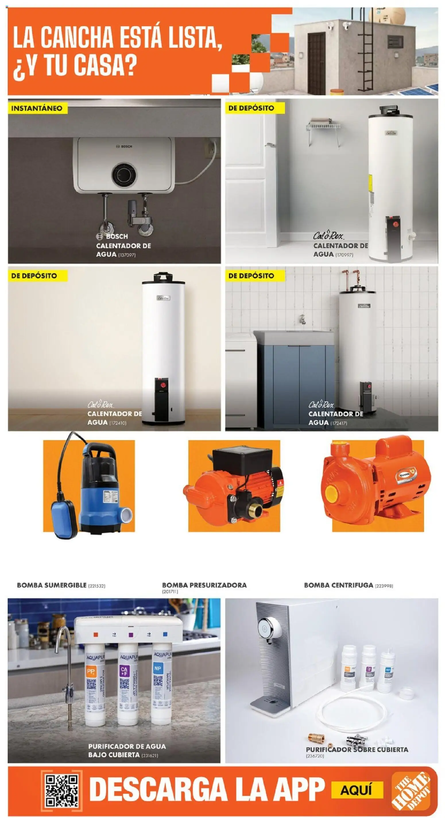 Vista previa las ofertas de la tienda Home Depot - Home Depot catálogo desde el 18/06/2026 - Agua, Sobre, Purificador