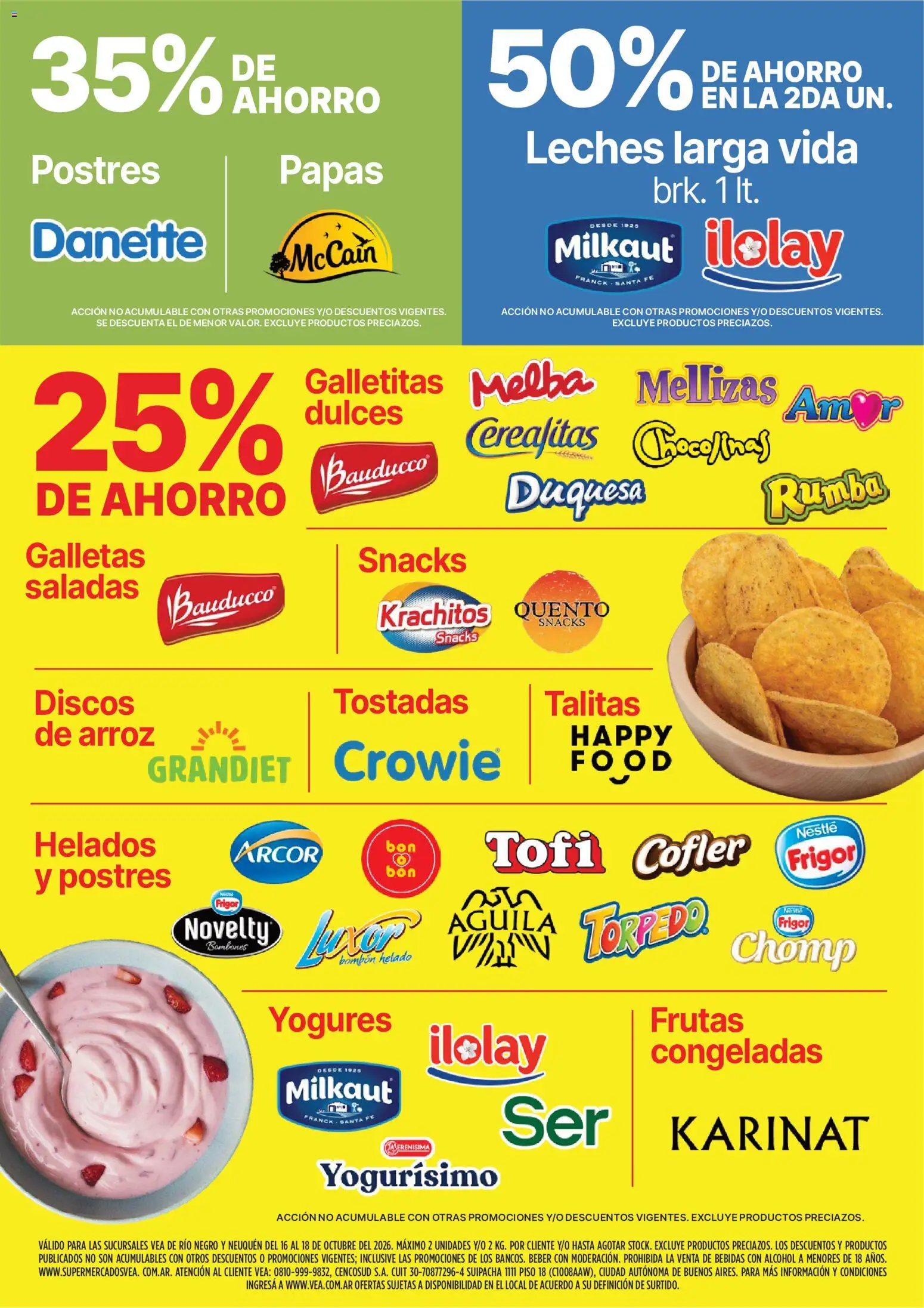 Vista previa del folleto de la tienda Vea válido desde el 16/10/2026 