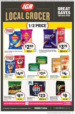 Preview of catalogue IGA Local Groce Bullcreek from shop IGA valid 23/09/2026