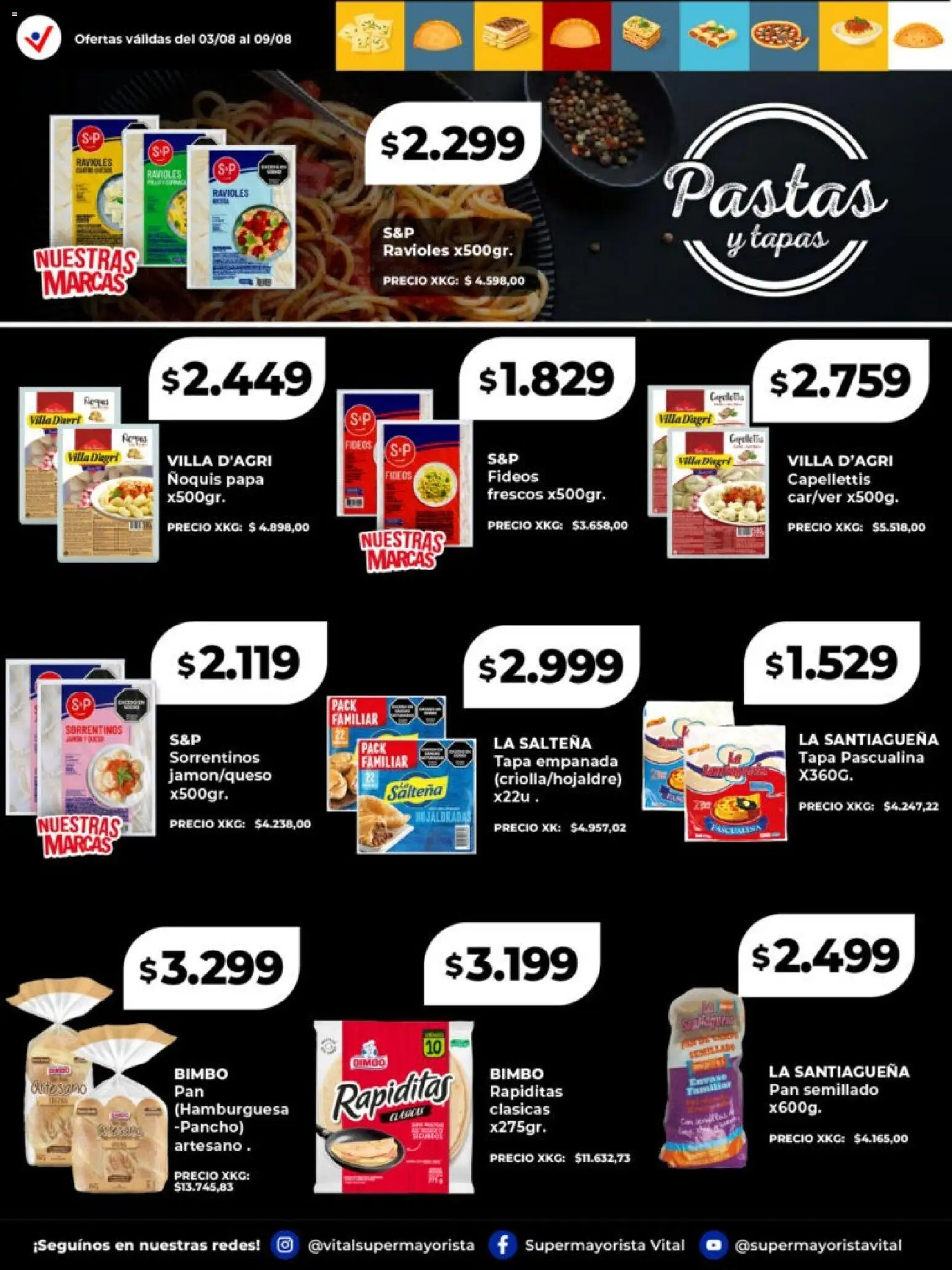 Vista previa del folleto de la tienda Vital válido desde el 03/08/2026 