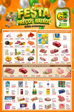 Pré-Visualização do folheto "Supermercados Joanin - Ofertas da semana" da loja Supermercados Joanin válido a partir de 22/10/2026