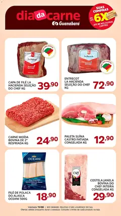 Pré-Visualização do folheto "Supermercado Guanabara - Ofertas da semana" da loja Supermercado Guanabara válido a partir de 11/06/2026