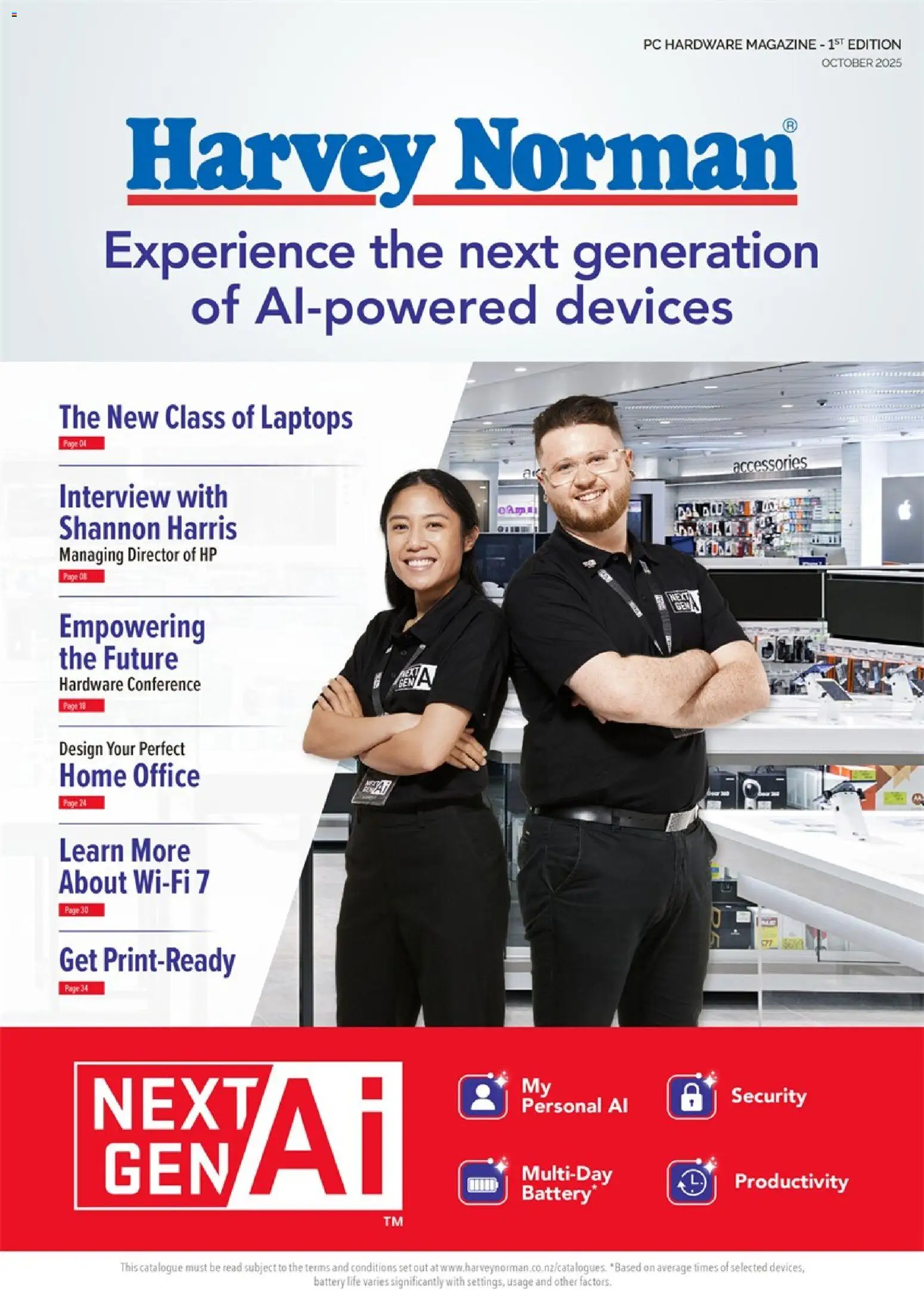 Preview of catalogue PC Hardware Magazine from shop Harvey Norman valid 20 Oct 2025