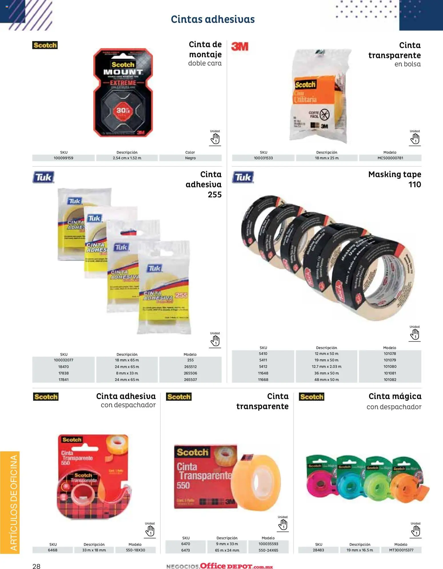 Vista previa las ofertas de la tienda Office Depot - Catálogo 2026 desde el 12/01/2026 