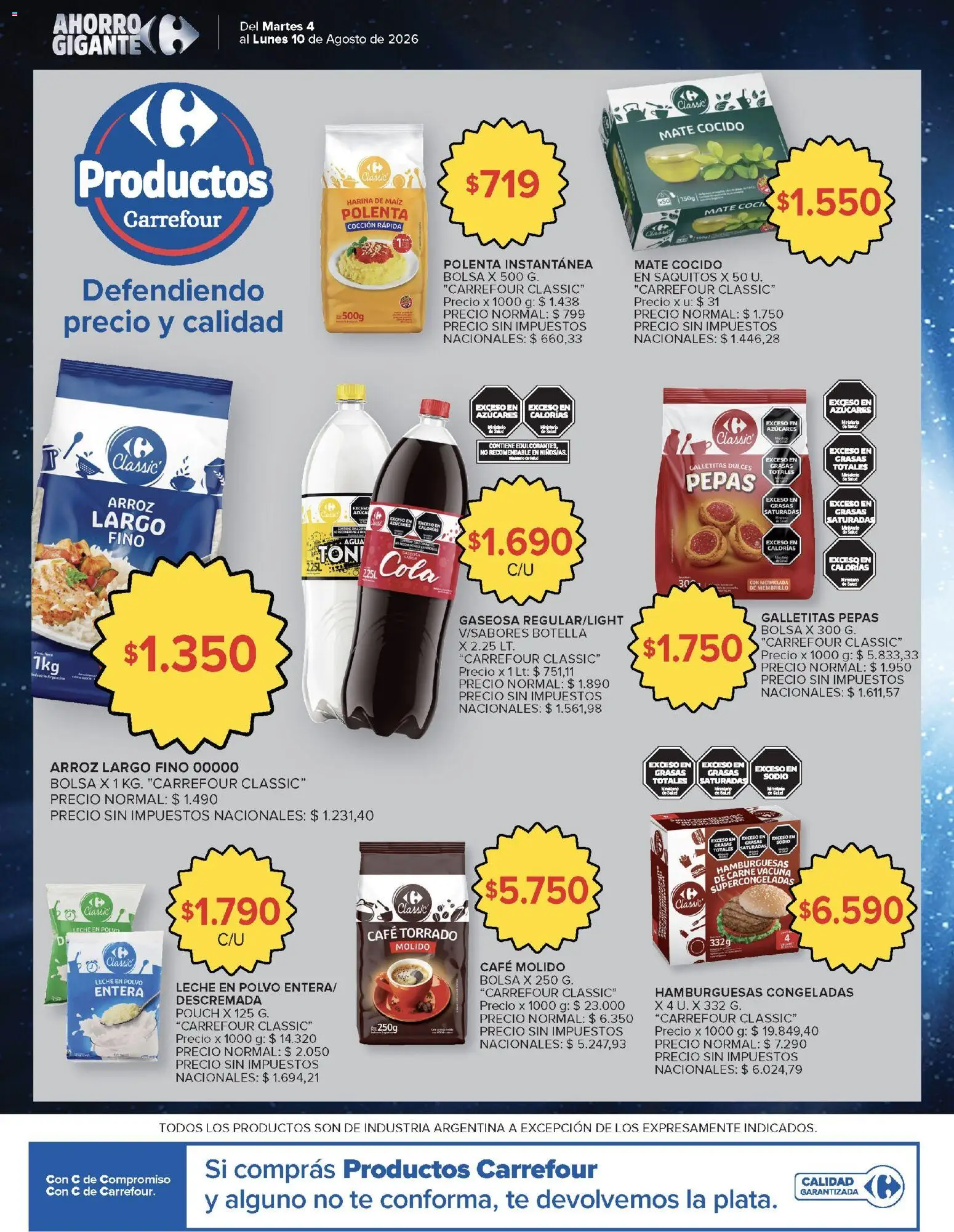 Vista previa del folleto de la tienda Carrefour válido desde el 04/08/2026 