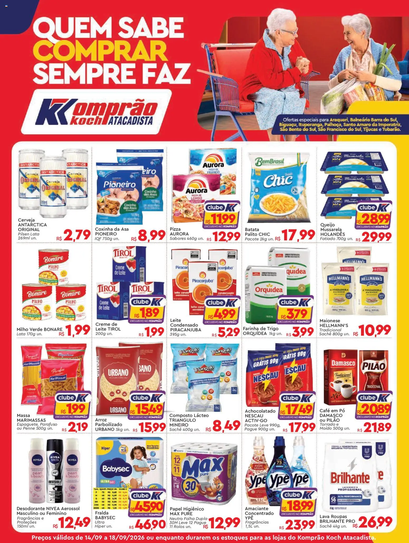 Pré-Visualização do folheto "Komprao Atacadista - Ofertas da semana" da loja Komprao Atacadista válido a partir de 14/09/2026