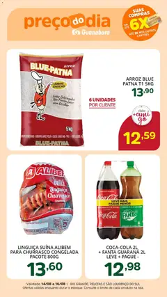 Pré-Visualização do folheto "Supermercado Guanabara - Ofertas da semana" da loja Supermercado Guanabara válido a partir de 14/08/2026