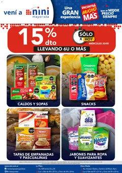 Vista previa del folleto de la tienda NINI Mayorista válido desde el 20/05/2026 