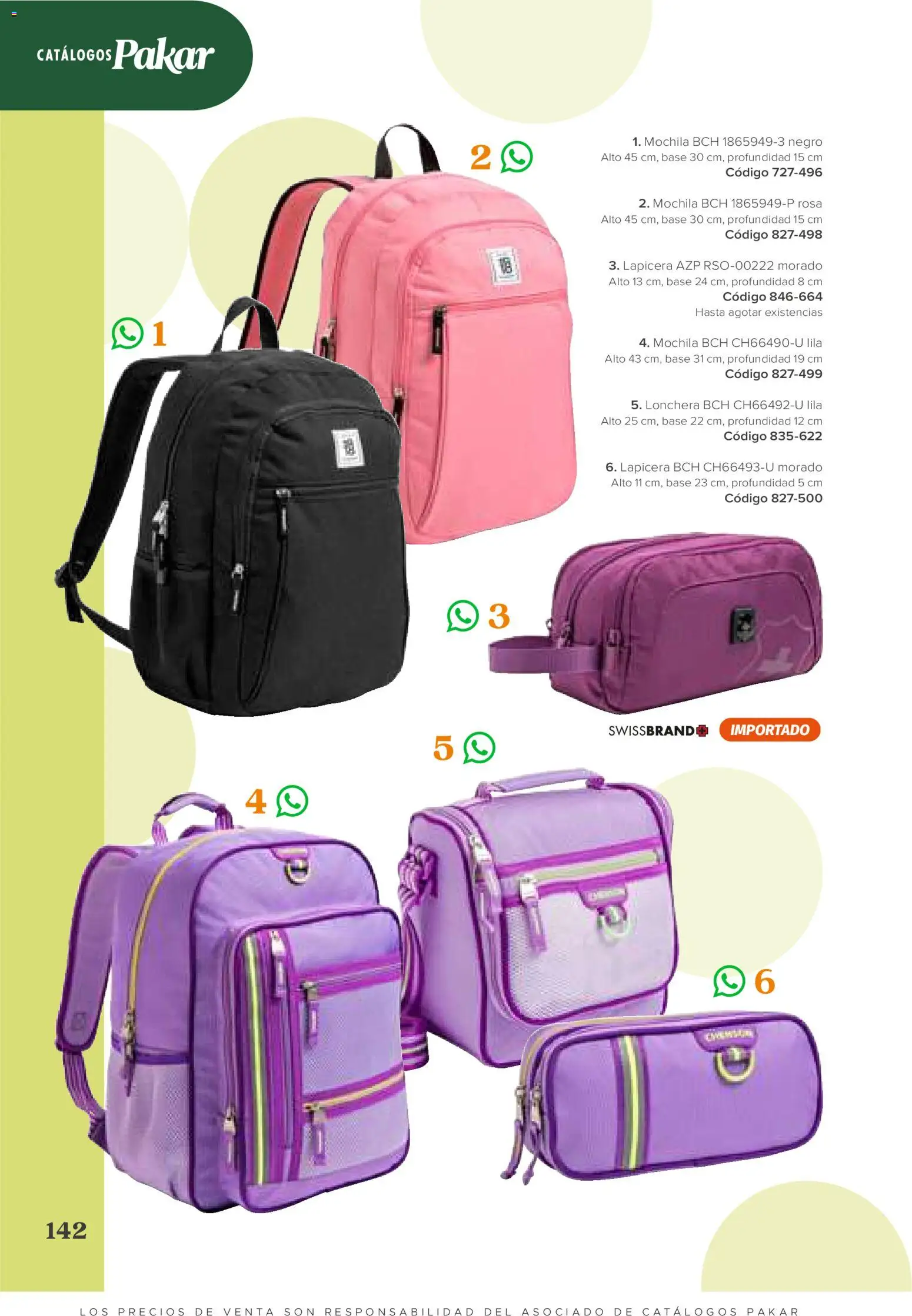 Vista previa las ofertas de la tienda SC Pakar - SC Pakar catálogo Ropa desde el 31/07/2026 