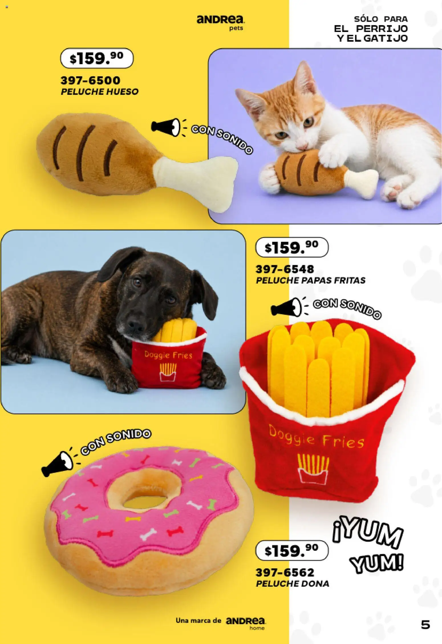 Vista previa las ofertas de la tienda Andrea - Andrea catálogo Pets desde el 24/05/2026 - Papas, Papas fritas