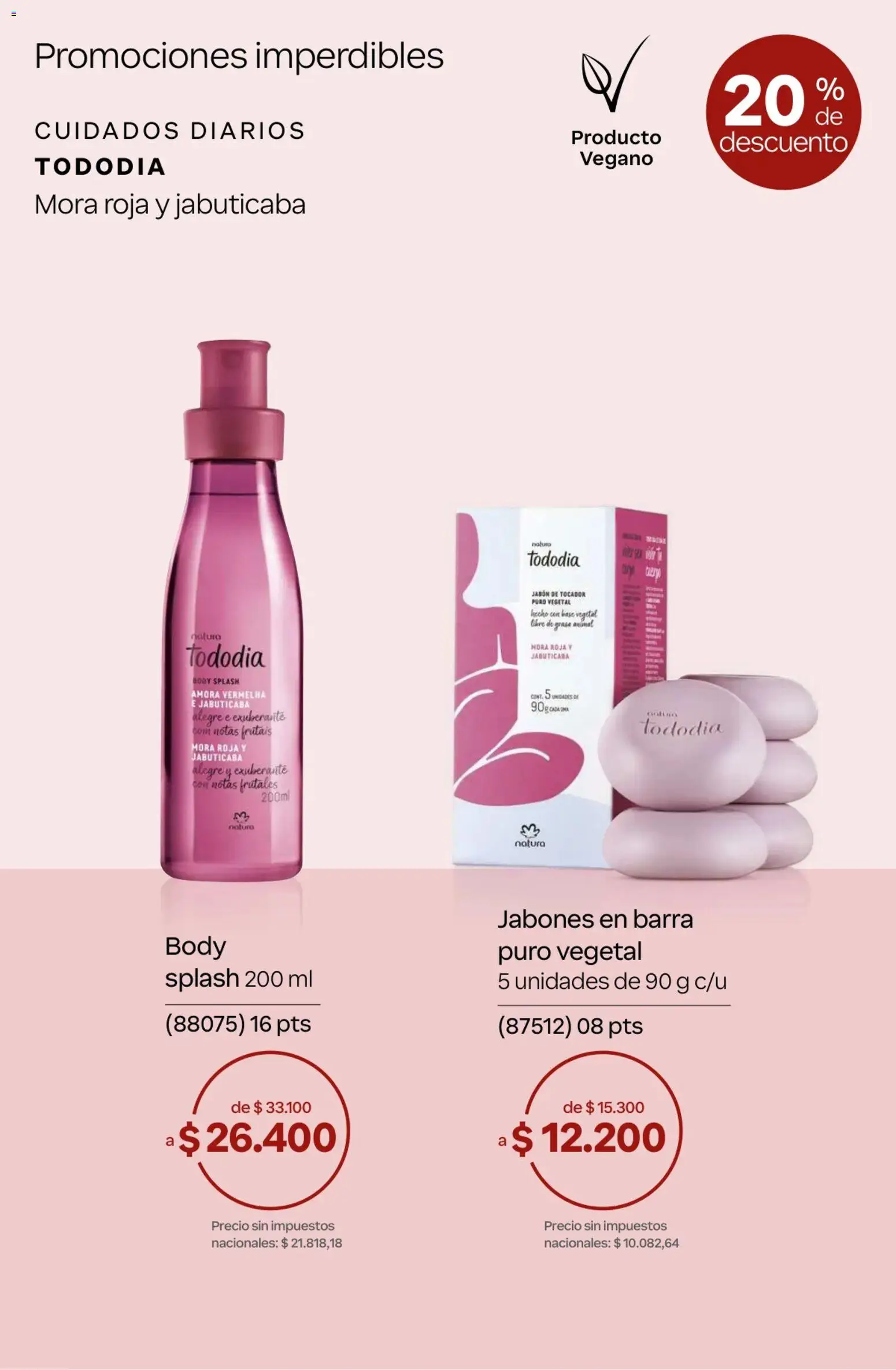 Vista previa del folleto de la tienda Natura válido desde el 22/10/2026 