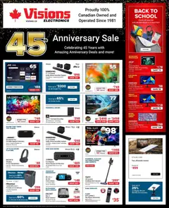 Preview of leaflet Visions weekly flyer / circulaire from shop Visions is valid from Aug 14, 2026