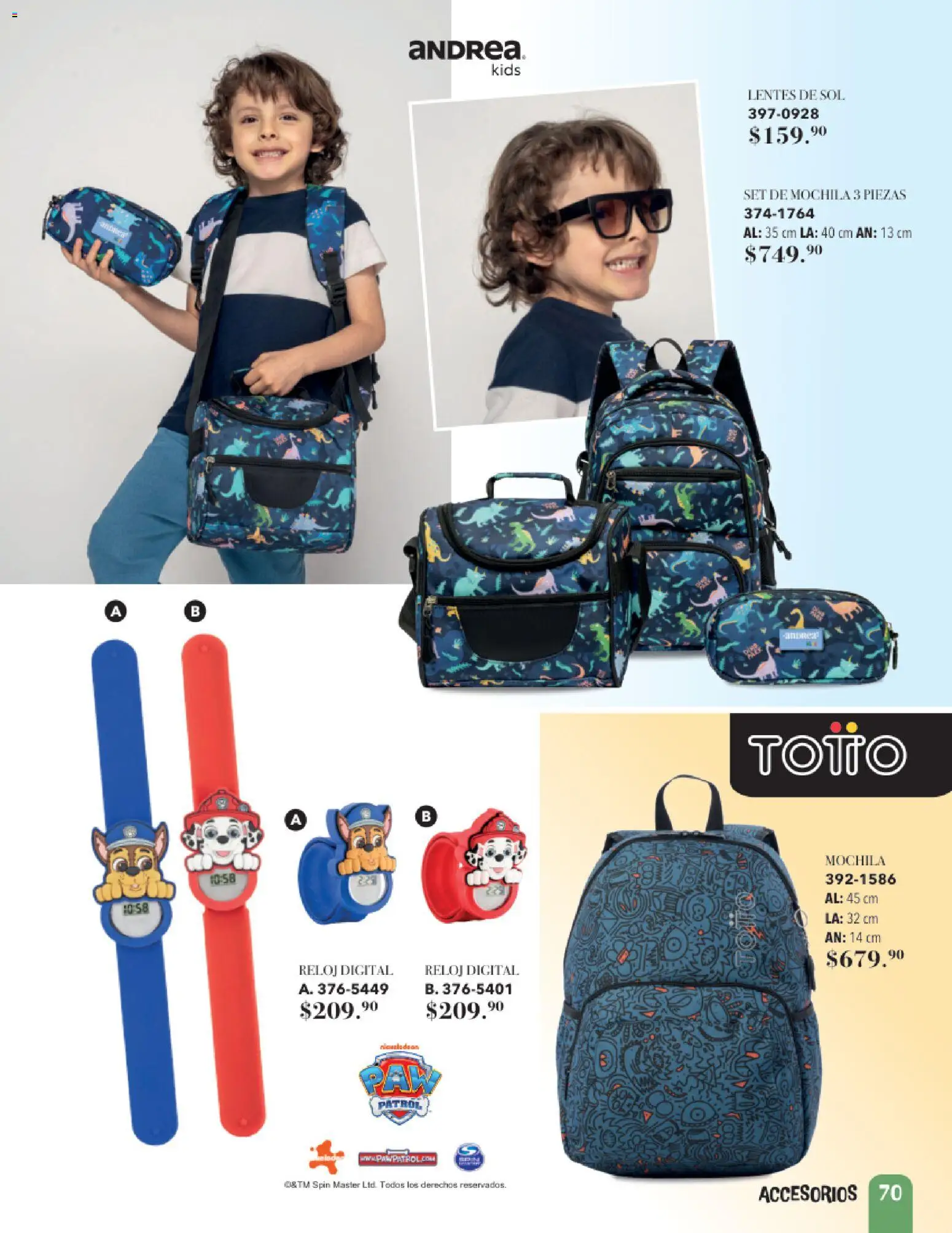 Vista previa las ofertas de la tienda Andrea - Andrea catálogo Accesorios para todos desde el 24/05/2026 