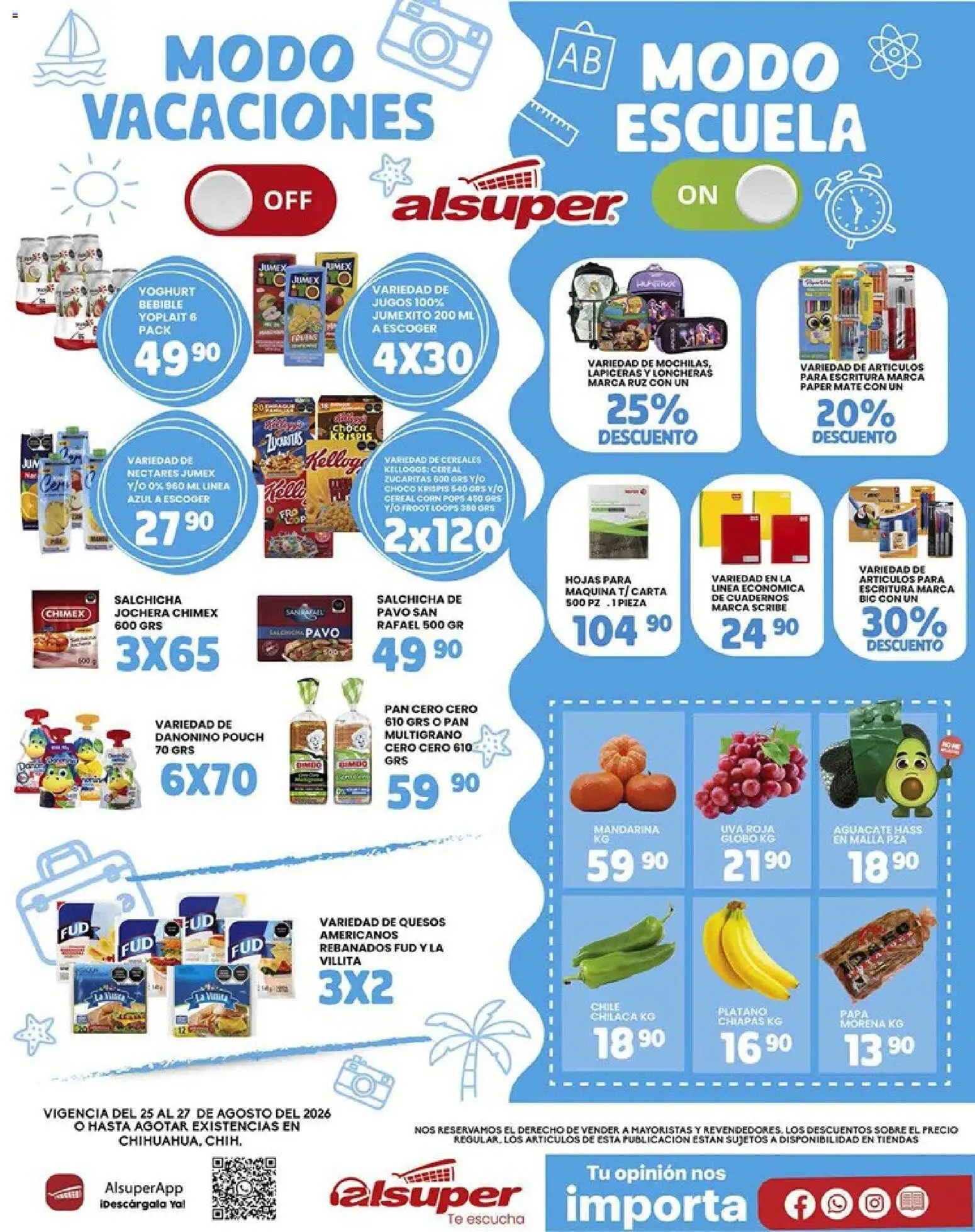Vista previa las ofertas de la tienda Alsuper - Alsuper folleto desde el 25/08/2026 