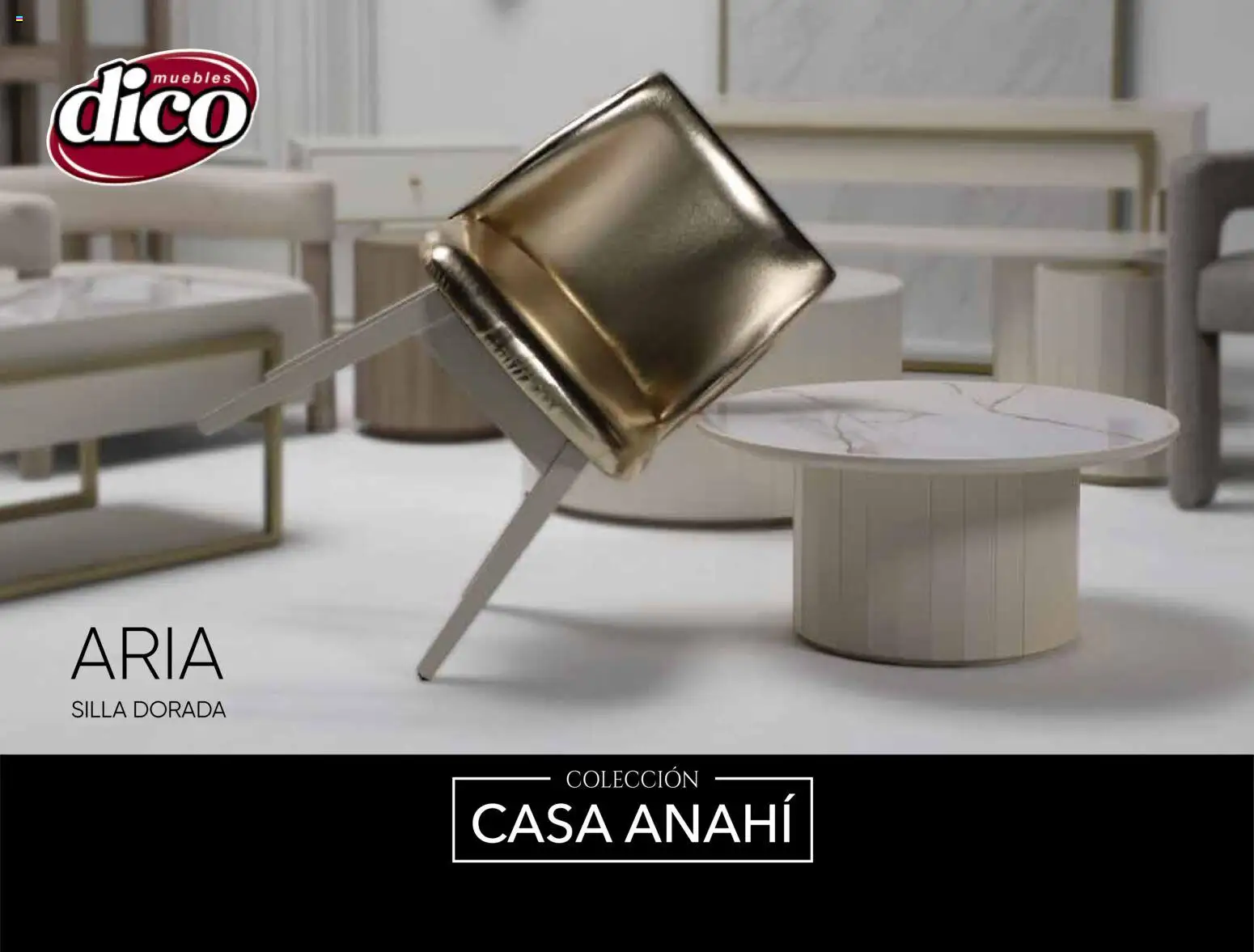 Vista previa las ofertas de la tienda Muebles Dico - Catálogo Colección Casa Anahí desde el 07/11/2025 - Silla
