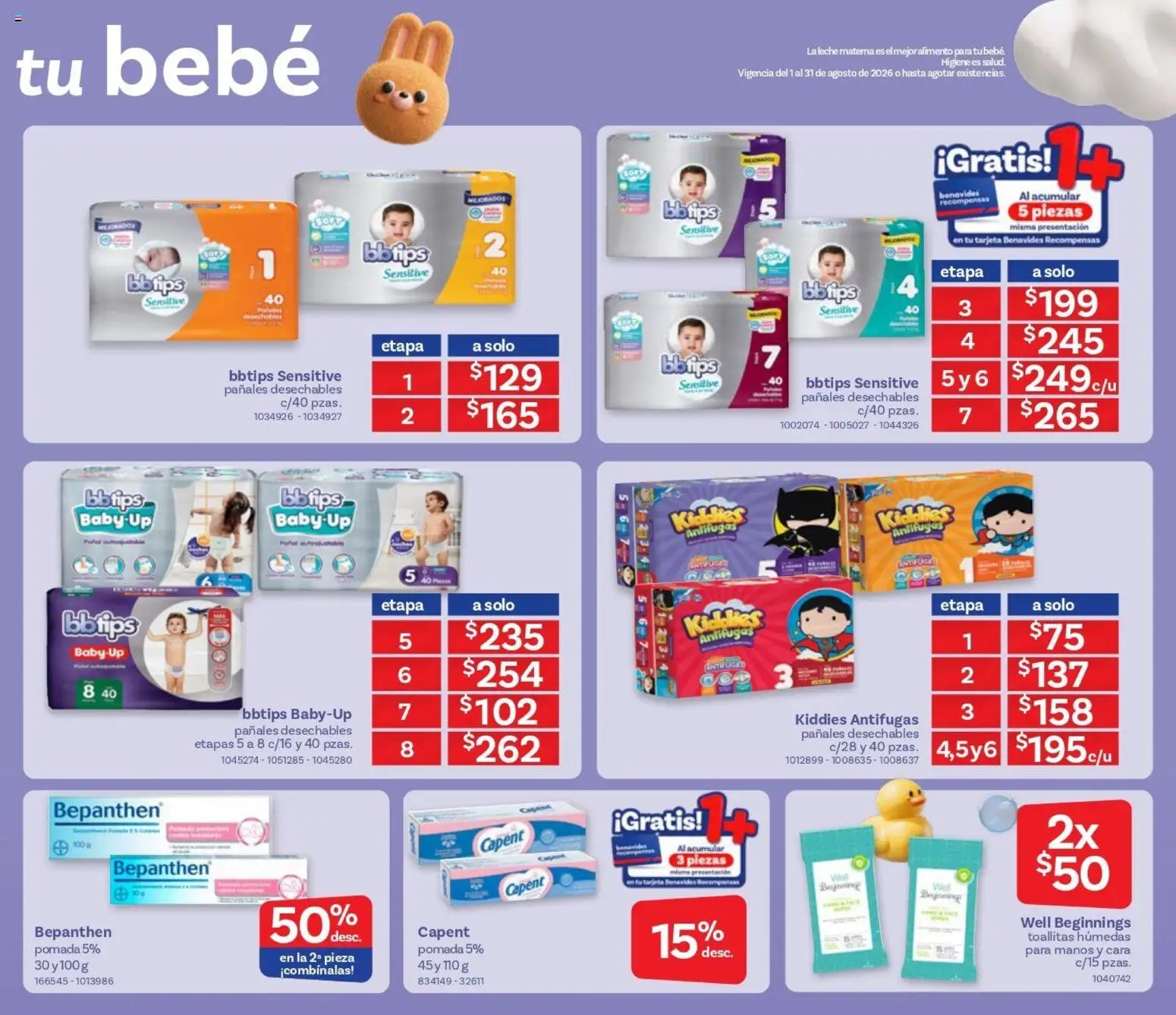 Vista previa las ofertas de la tienda Farmacia Benavides - Farmacia Benavides catálogo desde el 01/08/2026 