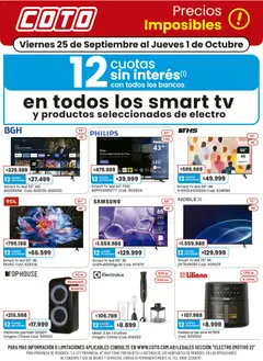 Vista previa del folleto de la tienda Coto válido desde el 25/09/2026 