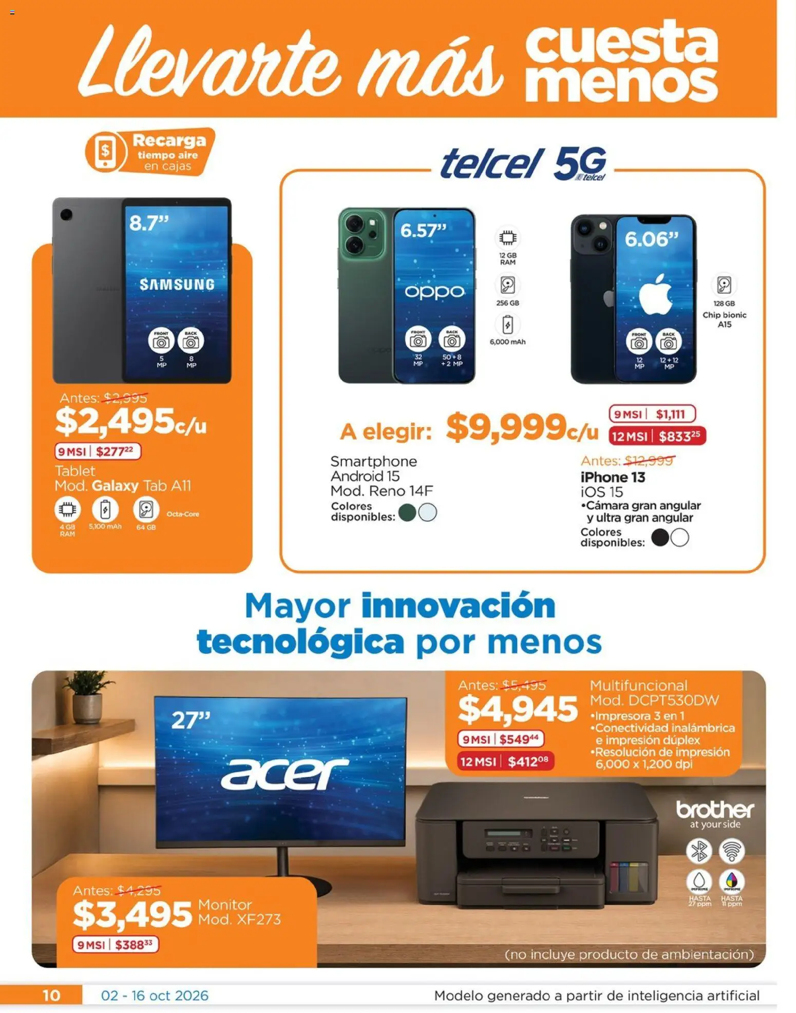 Vista previa las ofertas de la tienda Chedraui - Chedraui folleto Renueva tu hogar Llevarte más cuesta menos desde el 02/10/2026 