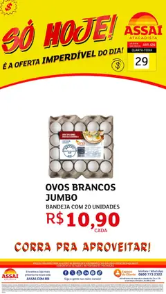 Pré-Visualização do folheto "Assaí Atacadista ofertas - DF" da loja Assaí Atacadista válido a partir de 29/04/2026