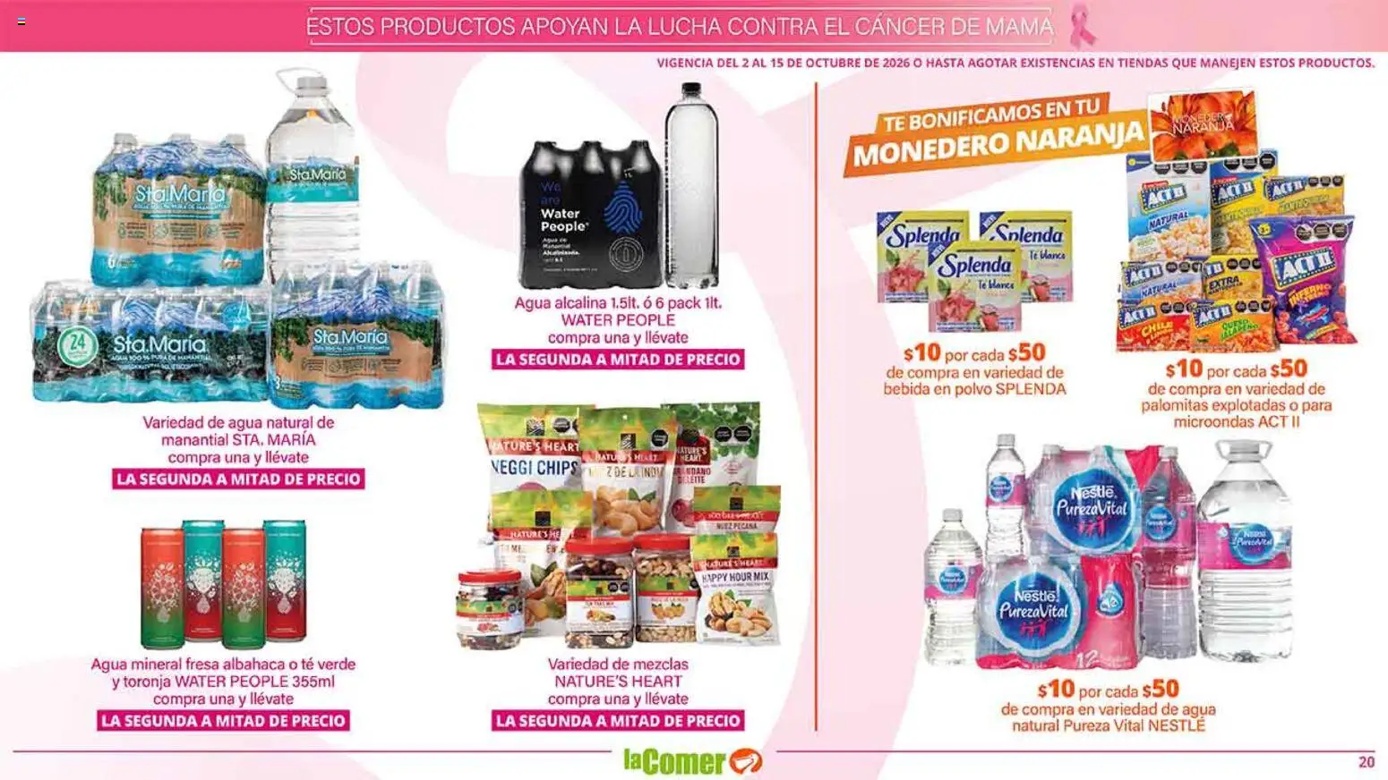 Vista previa las ofertas de la tienda La Comer - La Comer folleto es la tienda rosa desde el 02/10/2026 