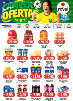 Pré-Visualização do folheto "Royal Supermercados ofertas Terça dos Frios e Laticínios" da loja Royal Supermercados válido a partir de 02/06/2026