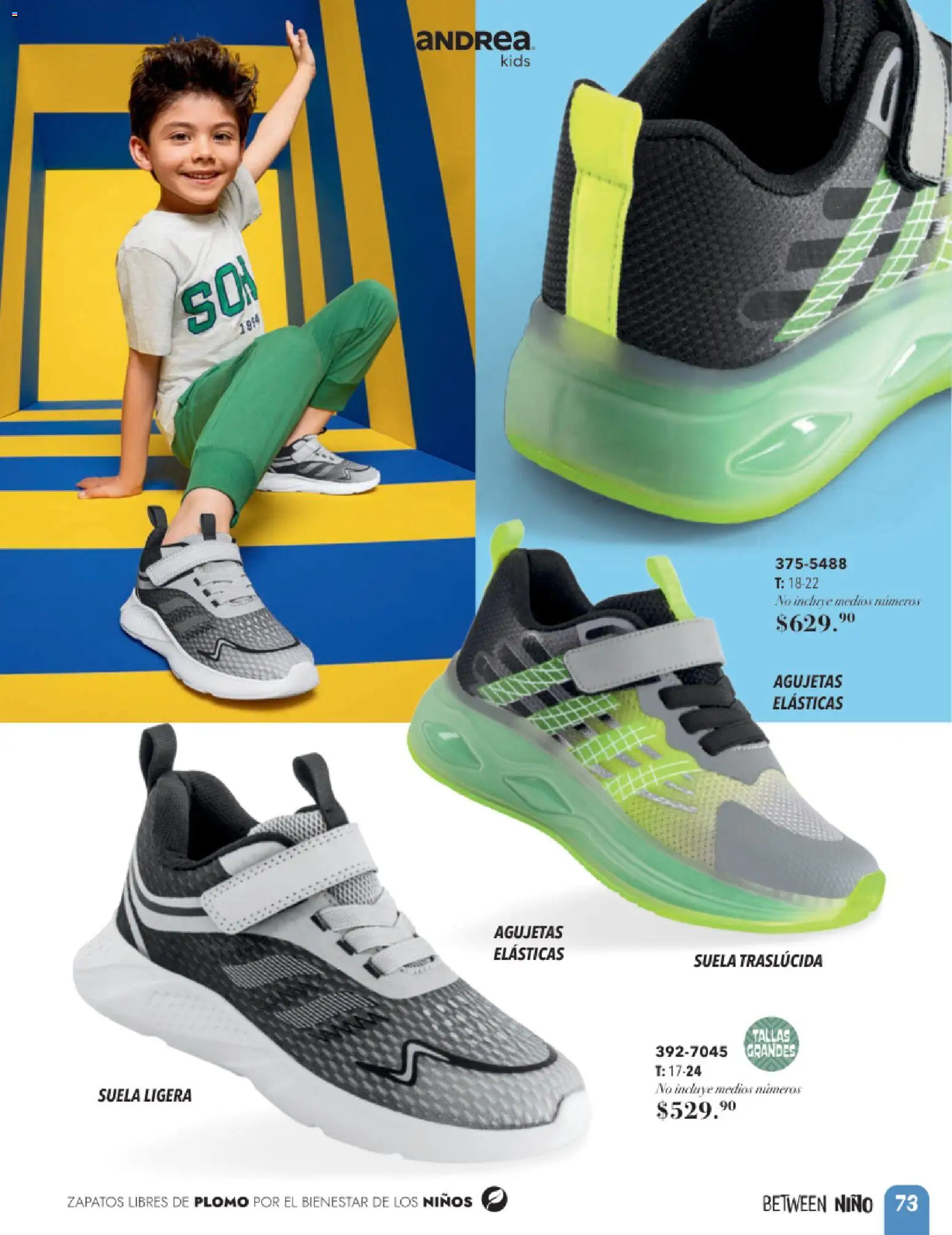 Vista previa las ofertas de la tienda Andrea - Andrea catálogo Infantil desde el 24/05/2026 - Zapatos