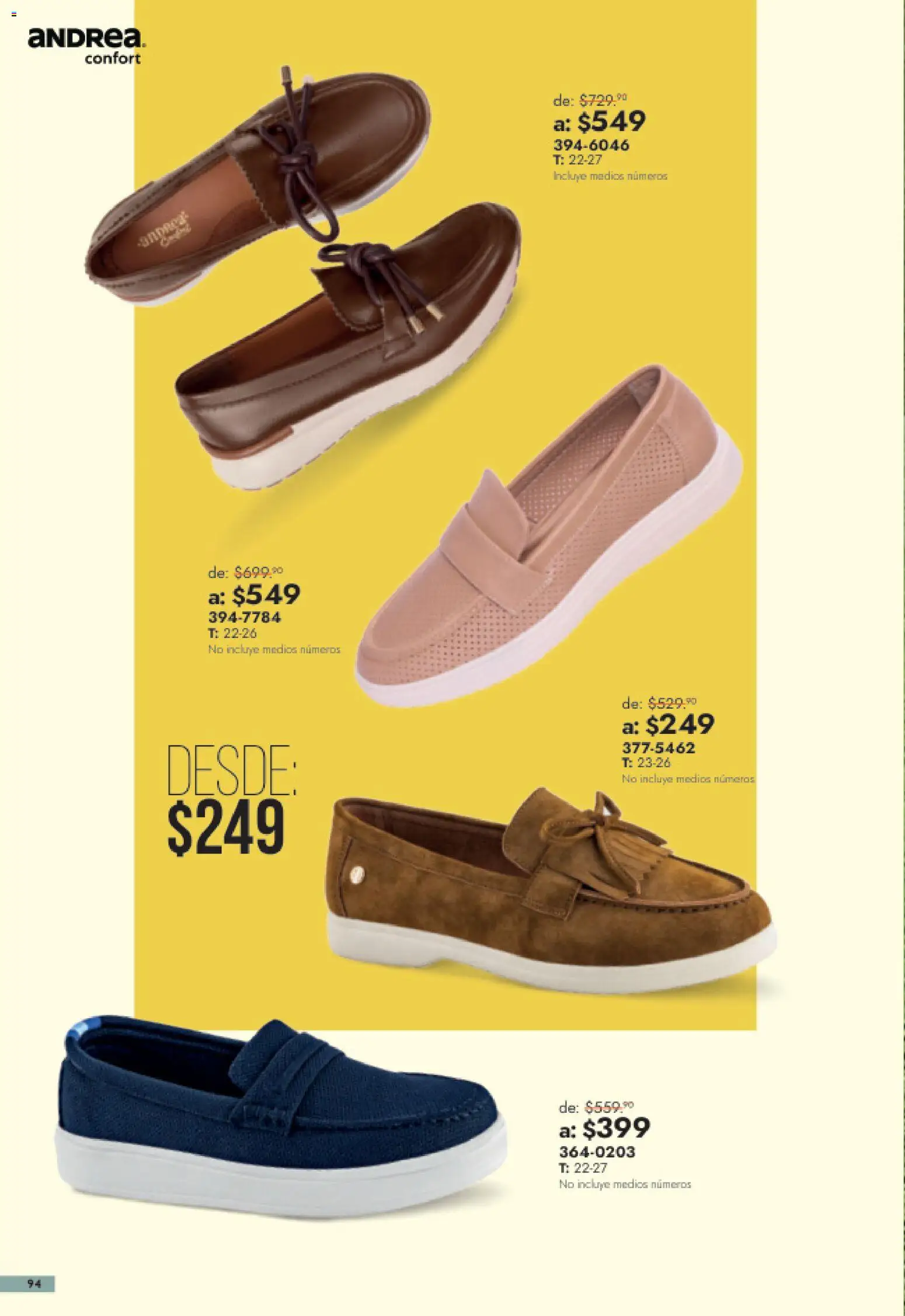 Vista previa las ofertas de la tienda Andrea - Andrea catálogo Outlet desde el 26/07/2026 