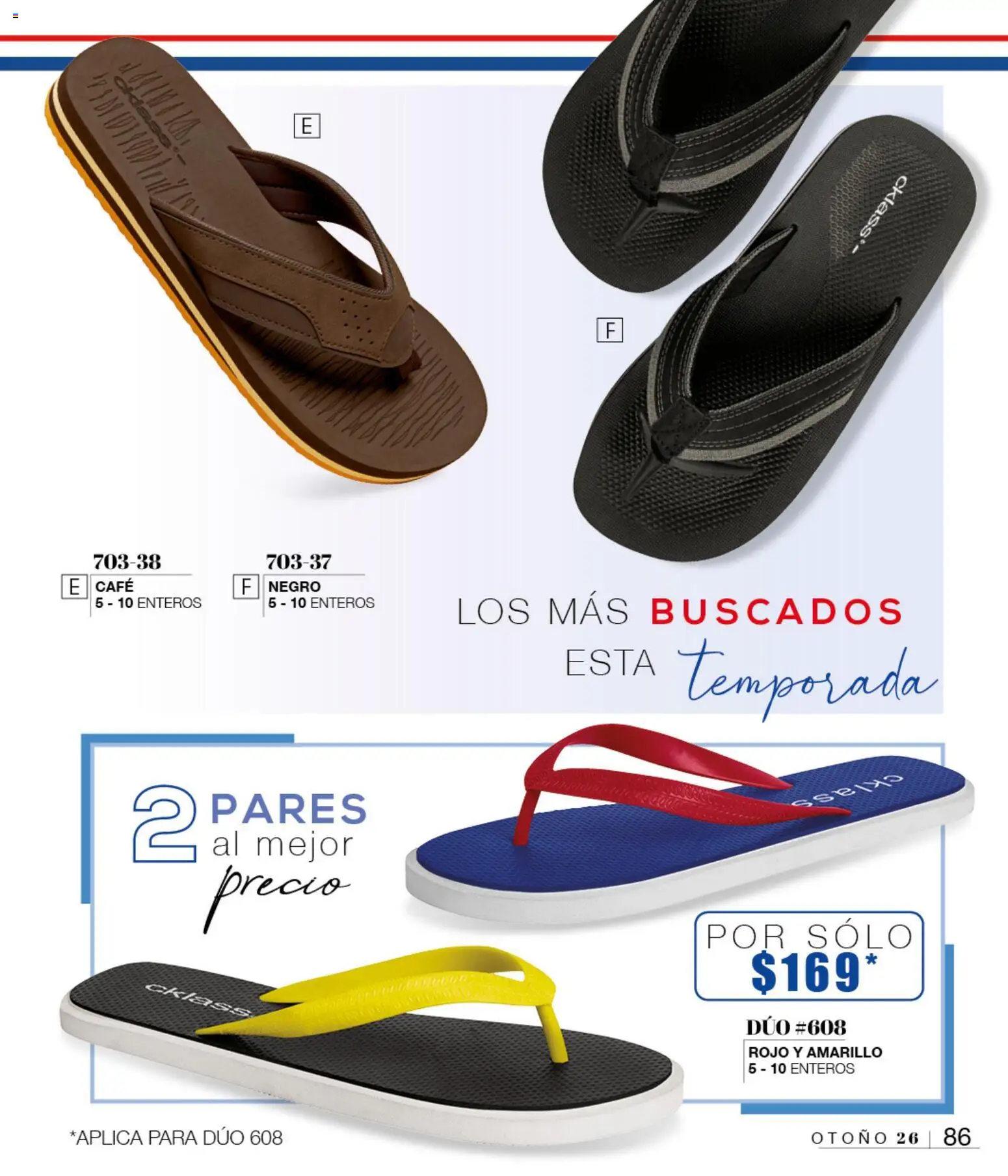 Vista previa las ofertas de la tienda Cklass - Cklass catálogo Sandalias desde el 08/07/2026 